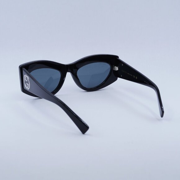 ?️ New Gucci GG1843S 001 Sunglasses - Black Frame, Grey Lenses main image 4